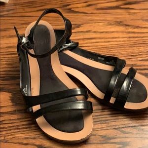Black sandals